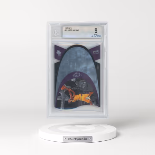1997 SPx Die-Cut #22 Kobe Bryant (BGS 9 MINT)
