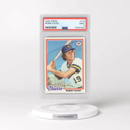 1978 Topps #173 Robin Yount (PSA 9 MINT)