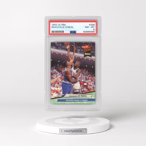 1992 Ultra #328 Shaquille O'Neal (PSA 8 NM-MT)