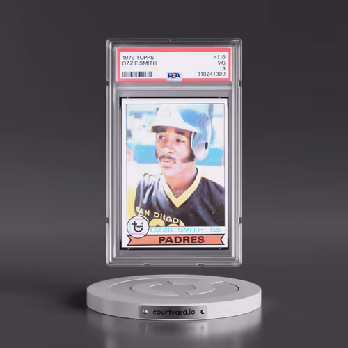 1979 Topps #116 Ozzie Smith (PSA 3 VG)