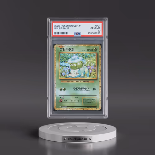 2023 Pokémon Clf-Trading Card Game Classic Venusaur & Lugia EX Deck #001 Bulbasaur (PSA 10 GEM MINT)