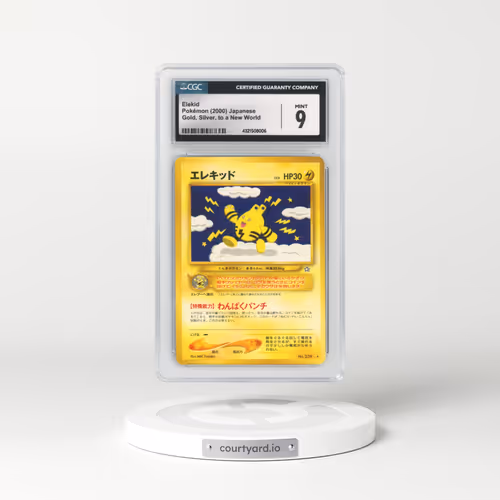 2000 Gold, Silver, to a New World #239 Elekid (CGC 9 MINT)
