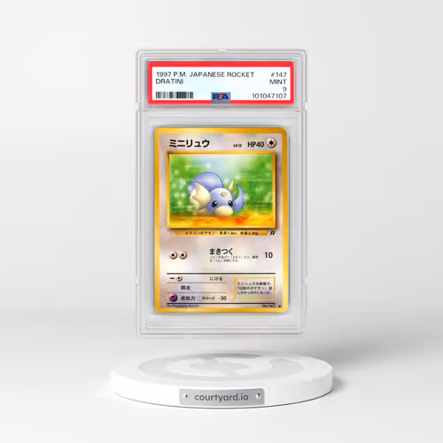 1997 Pokémon Rocket #147 Dratini (PSA 9 MINT)