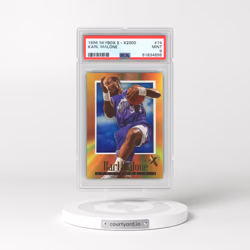 1996 Skybox E-X2000 #74 Karl Malone (PSA 9 MINT)