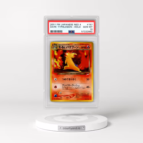 2001 Pokémon Neo 4 #157 Dark Typhlosion - Holo (PSA 10 GEM MINT)