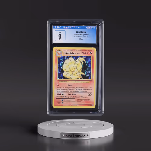 2016 Evolutions #15/108 Ninetales - Holo (CGC 9 MINT)