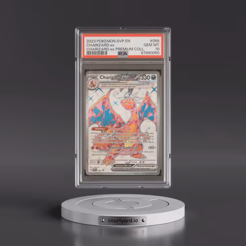 2023 Pokémon Svp EN-SV Black Star Promo #056 Charizard EX - Holo Charizard EX Premium Collection (PS