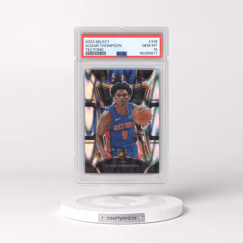 2023 Panini Select #316 Ausar Thompson - Tectonic (PSA 10 GEM MINT)