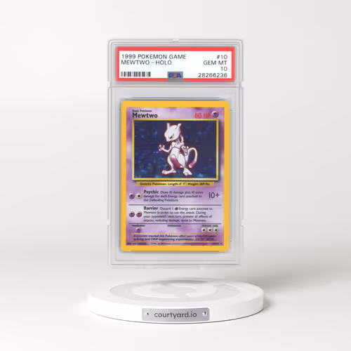 1999 Pokémon Game #10 Mewtwo - Holo (PSA 10 GEM MINT)