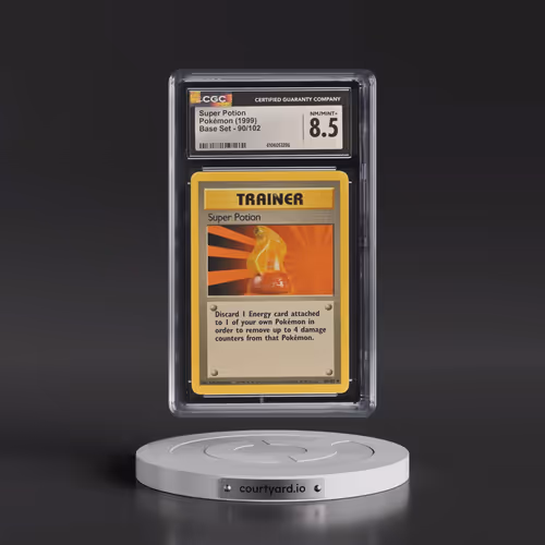 1999 Base Set #90/102 Super Potion (CGC 8.5 NM-MT+)