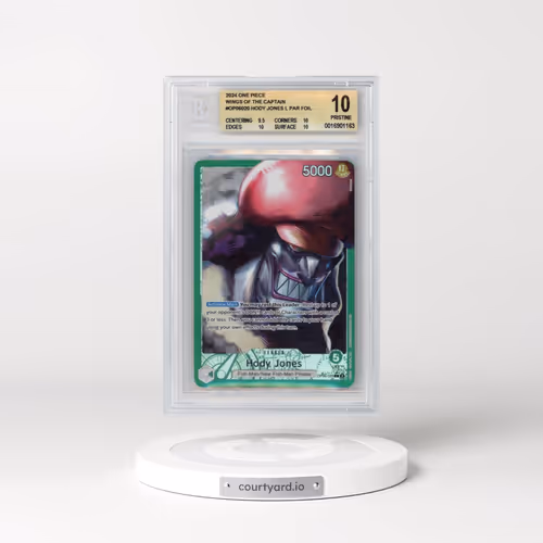 2024 One Piece Wings of the Captain #OP06020 Hody Jones ALT ART L (BGS 10 PRISTINE)
