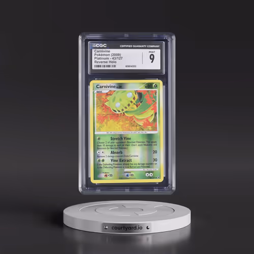 2009 Platinum #43/127 Carnivine - Reverse Holo (CGC 9 MINT)