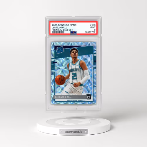 2020 Panini Donruss Optic #153 LaMelo Ball - Premium Box Set (PSA 9 MINT)