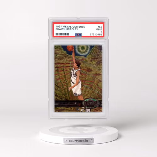 1997 Metal Universe #53 Shawn Bradley (PSA 9 MINT)