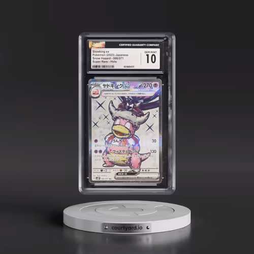 2023 Pokémon Sv2p-Snow Hazard #086 Slowking EX - Holo Super Rare (CGC 10 GEM MINT)