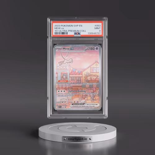 2023 Pokémon Svp EN-SV Black Star Promo #053 Mew EX - Holo 151 Ultra-Premium Collection (PSA 9 MINT)