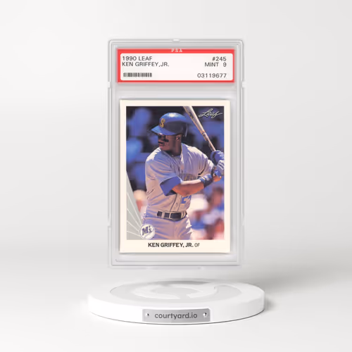 1990 Leaf #245 Ken Griffey Jr (PSA 9 MINT)