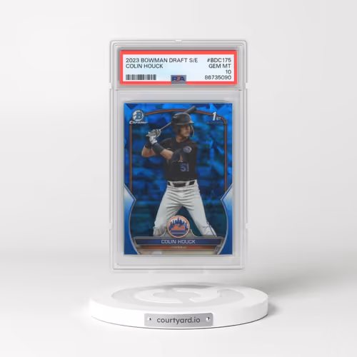 2023 Bowman Draft Sapphire Edition #BDC175 Colin Houck (PSA 10 GEM MINT)