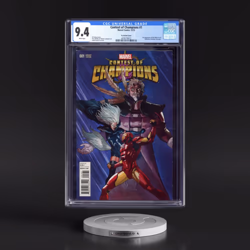 Contest of Champions #1 CGC 9.4 White Pages (Marvel Comics, 12/15) - Universal Yu Variant Cover