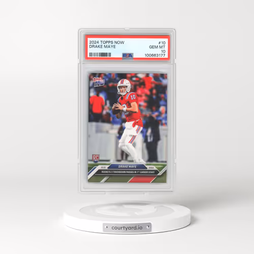 2024 Topps Now #10 Drake Maye (PSA 10 GEM MINT)