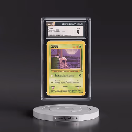 1999 Fossil #48/62 Grimer (CGC 9 MINT)