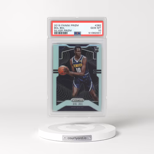 2019 Panini Prizm #282 Bol Bol - Silver Prizm (PSA 10 GEM MINT)