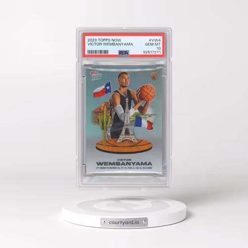 2023 Topps Now #VW4 Victor Wembanyama (PSA 10 GEM MINT)