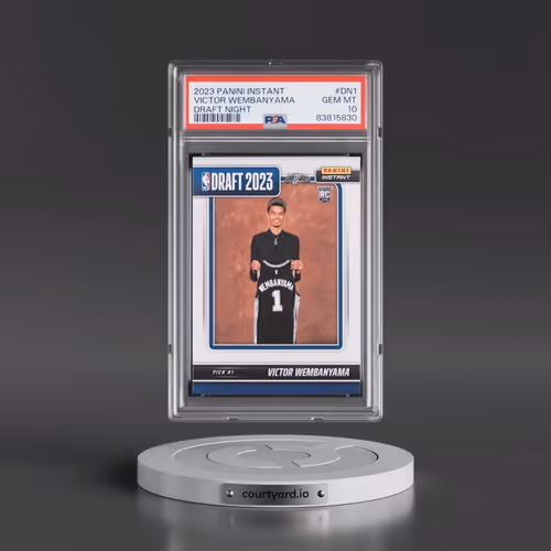 2023 Panini Instant Draft Night #DN1 Victor Wembanyama (PSA 10 GEM MINT)