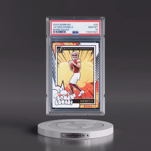 2024 Panini Donruss Bomb Squad #29 Jayden Daniels (PSA 10 GEM MINT)