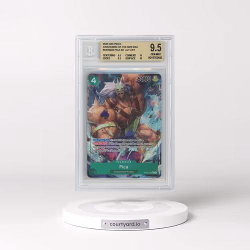 2023 One Piece Card Game Awakening of the New Era #OP05032 Pica ALT ART SR (BGS 9.5 GEM MINT)