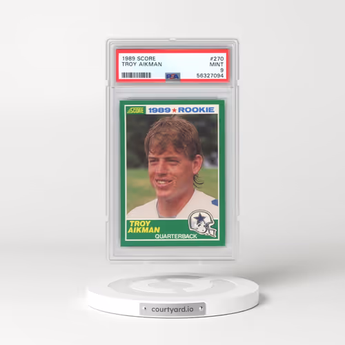 1989 Score #270 Troy Aikman (PSA 9 MINT)