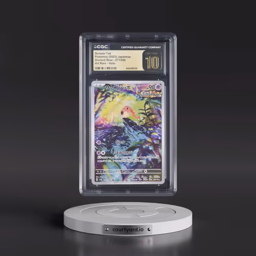 2023 Pokémon Sv4k-Ancient Roar #071 Scream Tail - Art Rare (CGC 10 PRISTINE)