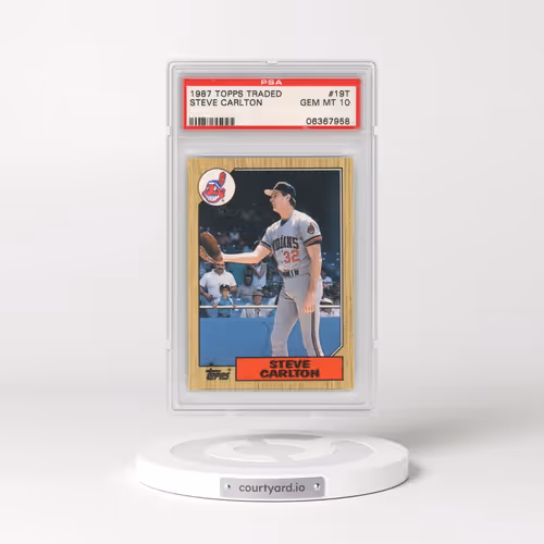 1987 Topps Traded #19T Steve Carlton (PSA 10 GEM MINT)