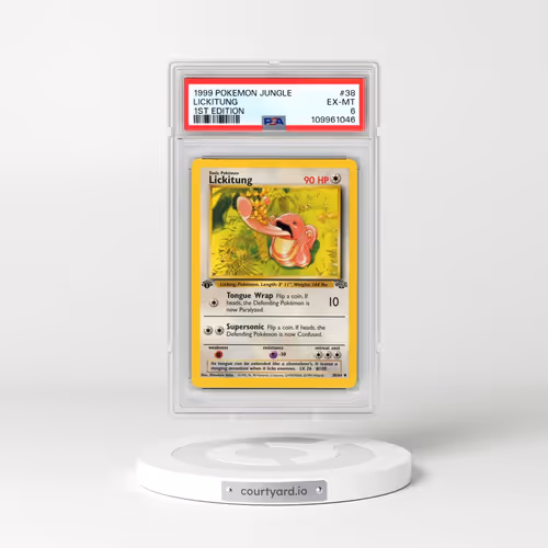 1999 Pokémon Jungle #38 Lickitung - 1st Edition (PSA 6 EX-MT)