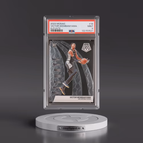 2023 Panini Mosaic Elevate #18 Victor Wembanyama (PSA 9 MINT)