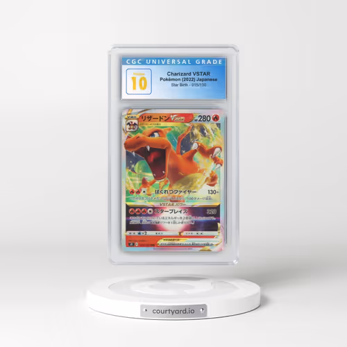 2022 Star Birth #015/100 Charizard VSTAR - Holo (CGC 10 PRISTINE)