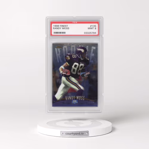 1998 Finest #135 Randy Moss (PSA 9 MINT)