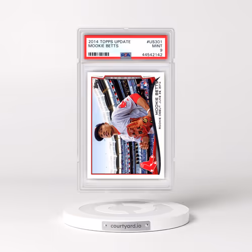 2014 Topps Update #US301 Mookie Betts (PSA 9 MINT)