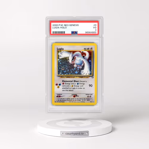 2000 Pokémon Neo Genesis #9 Lugia - Holo (PSA 3 VG)