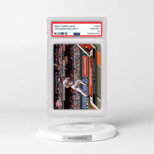 2024 Topps Now #498 Jackson Holliday (PSA 10 GEM MINT)