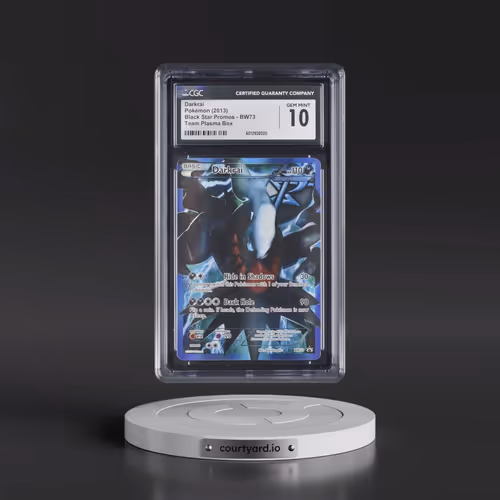 2011 Black Star Promos - Black & White #BW73 Darkrai - Team Plasma Box (Holo) (CGC 10 GEM MINT)