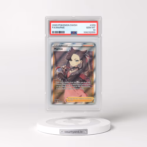 2020 Pokémon Sword & Shield #200 Marnie - Full Art (PSA 10 GEM MINT)