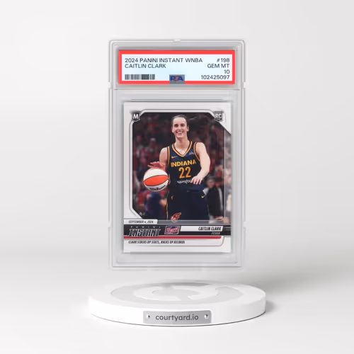 2024 Panini Instant WNBA #198 Caitlin Clark (PSA 10 GEM MINT)