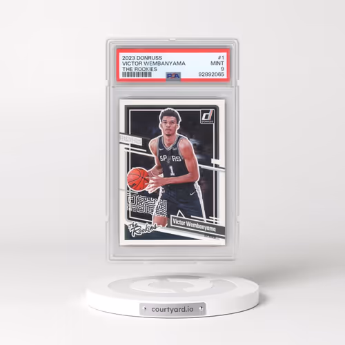 2023 Panini Donruss the Rookies #1 Victor Wembanyama (PSA 9 MINT)