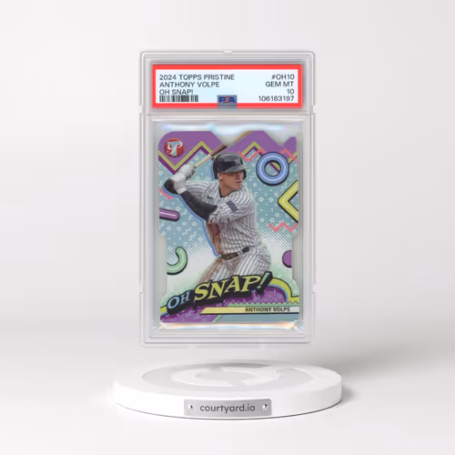 2024 Topps Pristine Oh Snap! #OH10 Anthony Volpe (PSA 10 GEM MINT)