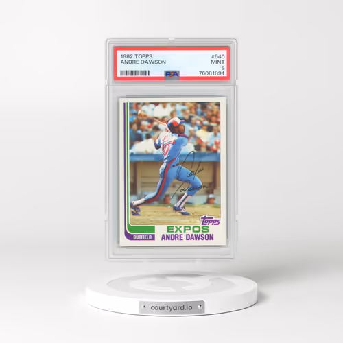 1982 Topps #540 Andre Dawson (PSA 9 MINT)