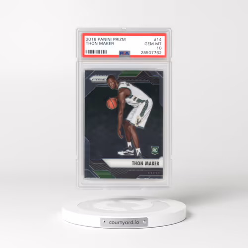 2016 Panini Prizm #14 Thon Maker (PSA 10 GEM MINT)