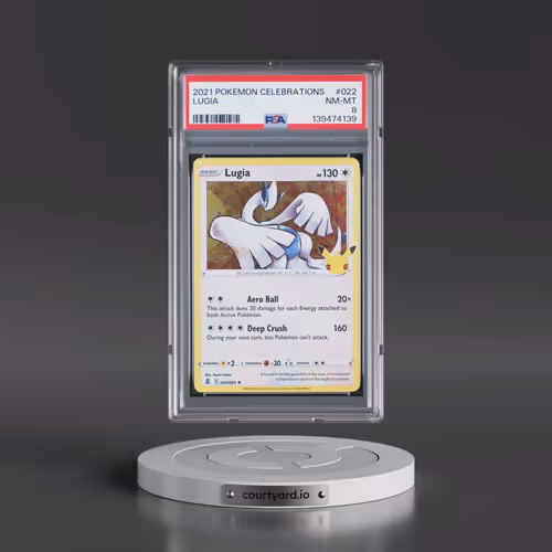 2021 Pokémon Celebrations #022 Lugia (PSA 8 NM-MT)