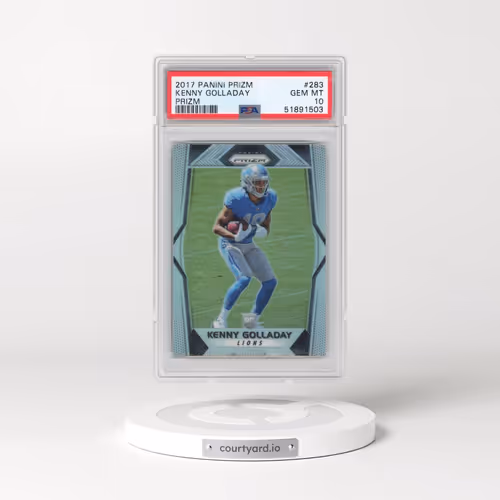 2017 Panini Prizm #283 Kenny Golladay - Prizm (PSA 10 GEM MINT)