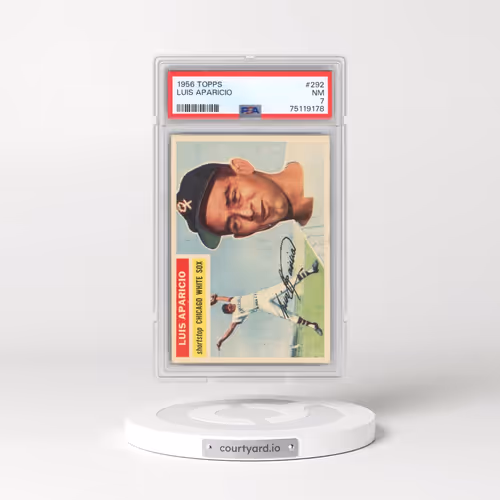 1956 Topps #292 Luis Aparicio (PSA 7 NM)